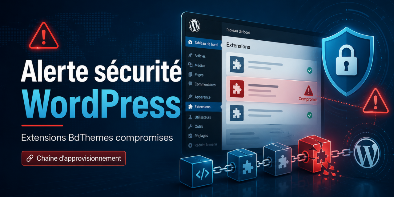 Alerte de sécurité : plusieurs extensions WordPress BdThemes compromises